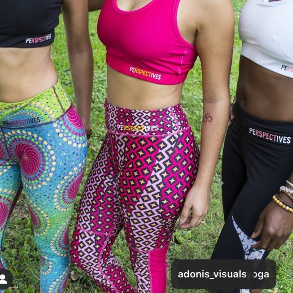 Perspectives yoga wear new capri leggings size s